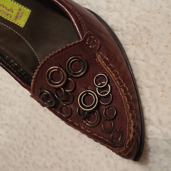 Vintage Y2K Materia Prima Goffredo Fantini Luxury Leather Women's Shoes / Sz 6 - Picture 3 of 17